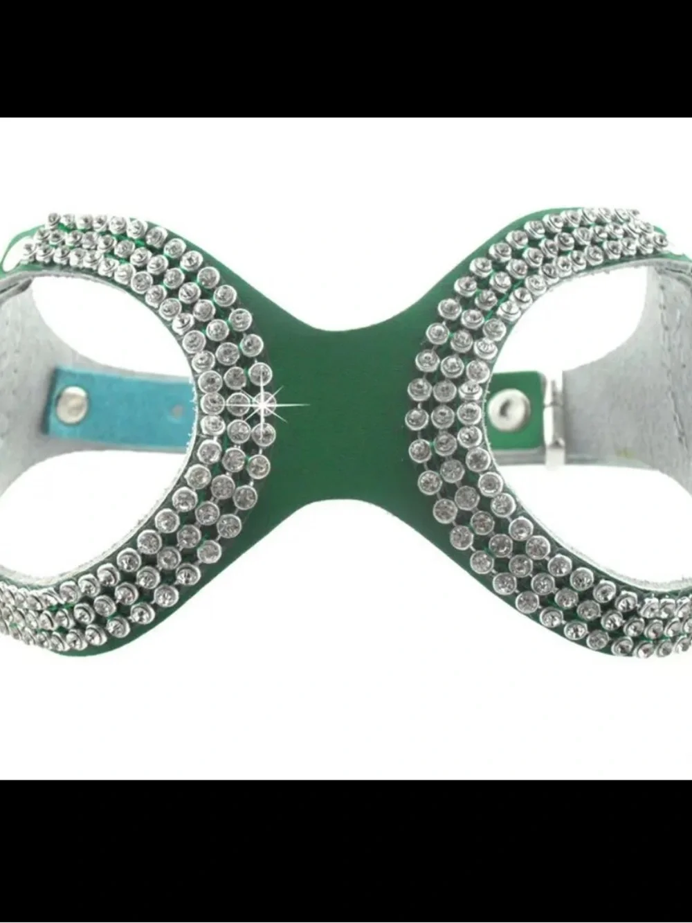 New Handmade bling leather dog harnesses
